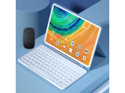 Capa de Teclado Bluetooth XIAOMOYU para Honor M6/matepad 10.8 com teclado e rato, tampa redonda