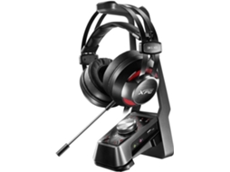 Auscultadores com Fio ADATA Solox F30+Emix H30 (On Ear - Microfone - Preto)