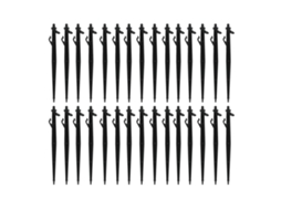 Suporte De Aspersor Micro Plástico Jardinagem 30un