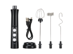 Espumador de Leite Elétrico Portátil USB com 3 Velocidades S/MARCA