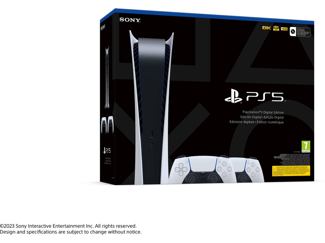 Sony PlayStation 5 825GB SSD + Comando DualSense