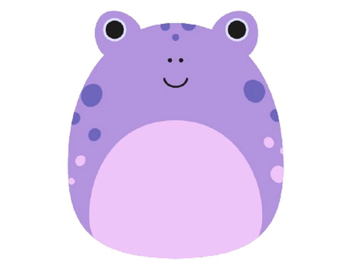 Pelúcia Jazwares Squishmallows Nahomy 31 Cm Violeta Poliéster