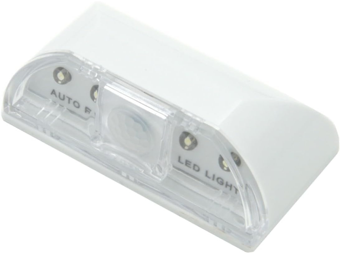 Luz Noturna Led Com Sensor De Movimento Para Fechadura Porta, Pir, Sem