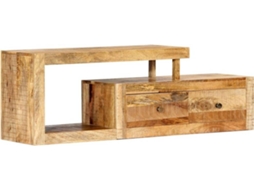 Tv Cabinet, Tv Cabinets Vidaxl Marrom Madeira (n/a)