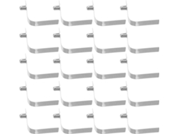 Conjunto De 20 Peças De Acessórios Redondos De Ferro Para Estrutura De Toldo.
