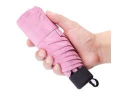 Guarda-chuva Nova Line, mini, de viagem, resistente ao vento, com botão aprimorado