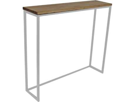 Mesa de Bar  Icub (Branco - 30x120x110cm - Madeira)
