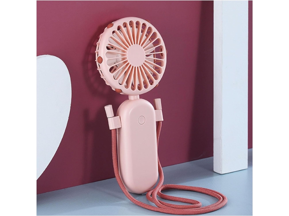 Ventilador de Mesa Portátil Recarregável Usb Silencioso