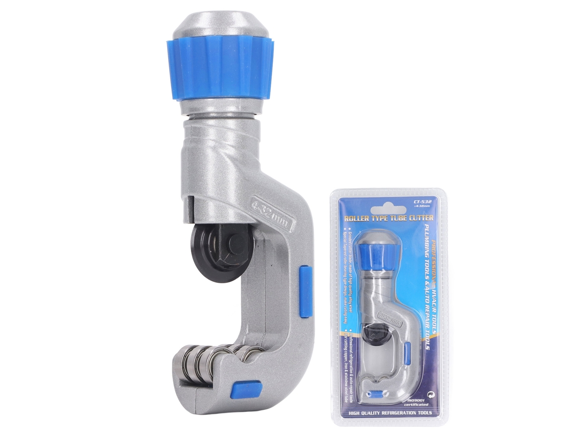 Fatiador De Tubos Com Botão Ergonômico Corte Rápido Eficiente Para Tubos De Cobre Alumínio Aço Ferro 4-32mm