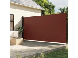 Toldo de Vela - Toldo Lateral Retrátil 220x500 Cm Marrom HARLANV1