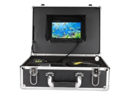 Câmera De Pesca Subaquática 7 Polegadas Ip68 360° 20 Led Us Plug