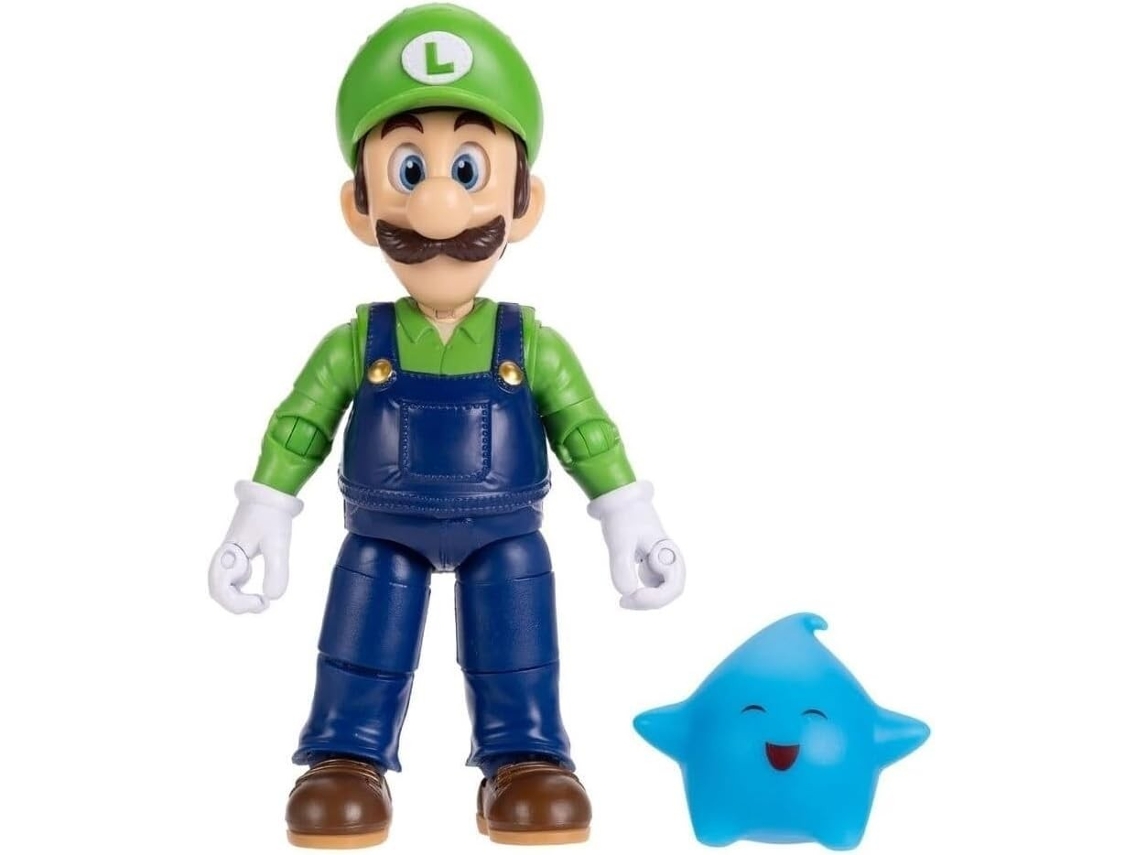 Figura Luigi The Super Mario Galaxy Movie Nintendo 13 Cm JAKKS