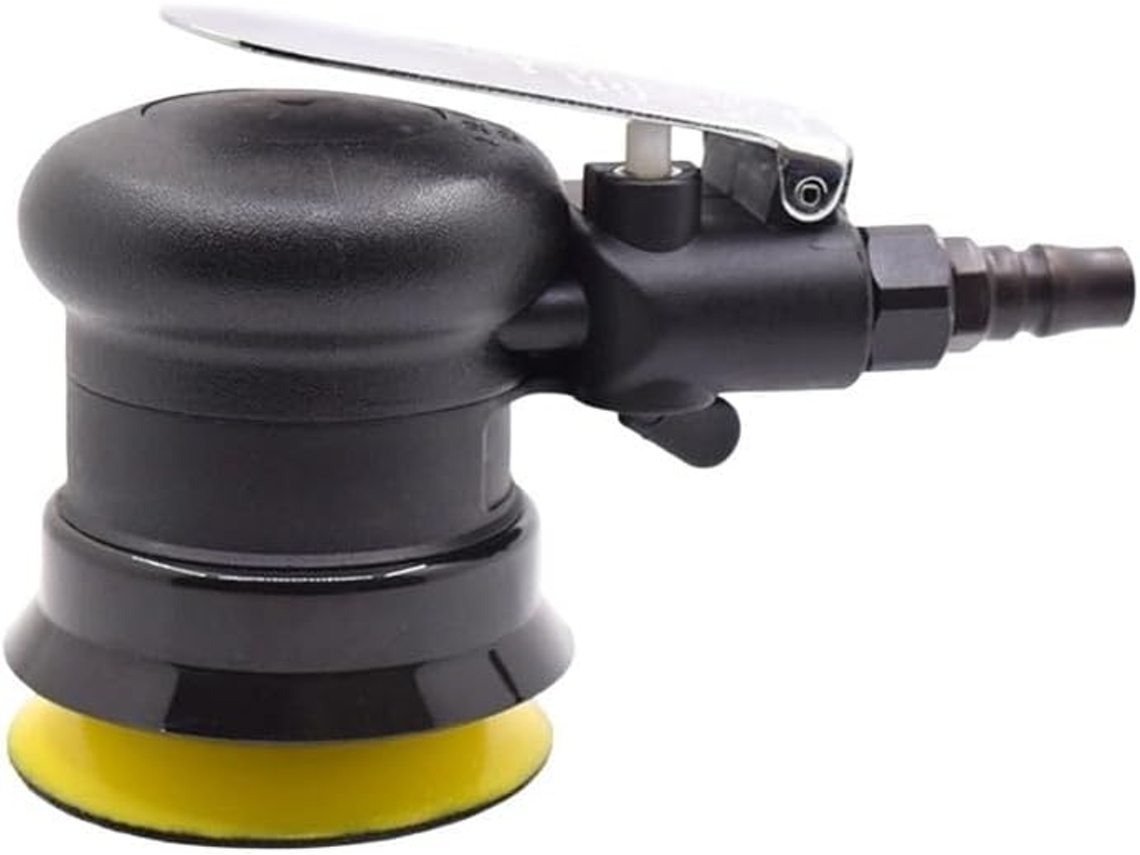 Lixadeira Orbital Pneumática De 7,6" E 12.000 Cm², Rpm, Para Polimento.