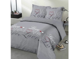 Conjunto de capa de edredom VISION Dream (Prateado)
