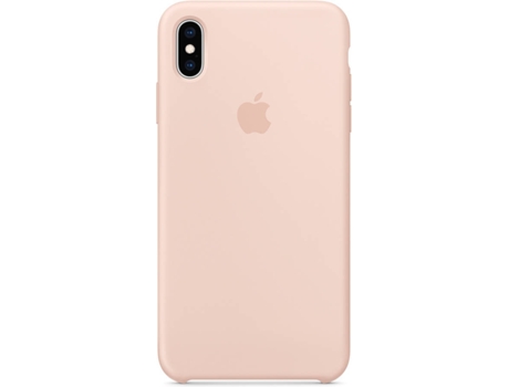 Capa  iPhone XS Max Silicone Rosa