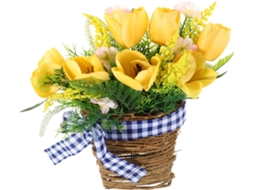Arranjo Floral Suspenso De Tulipas Artificiais Para Decoração E Fotografia, Design Natural E Fresco Gokoco
