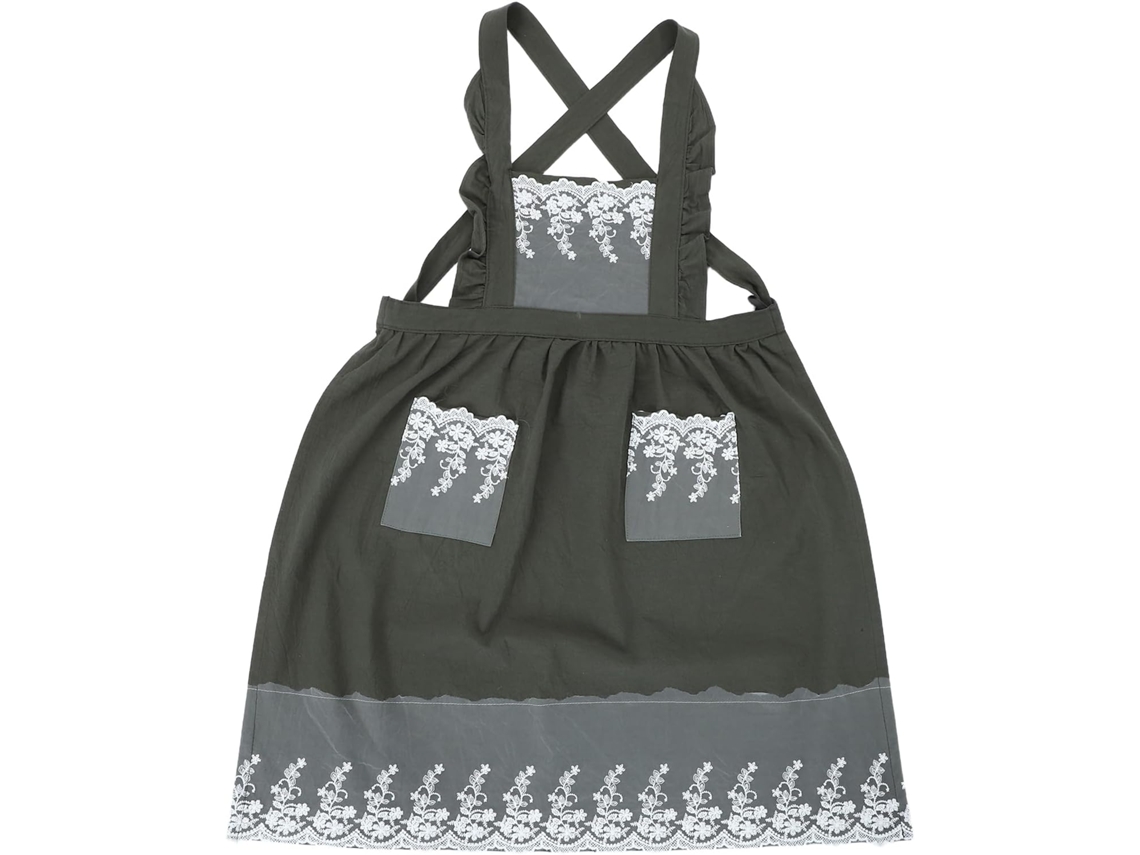 Avental Vintage Com Bolsos