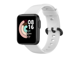 Pulseira De Silicone Para Relógio Com Fivela De Aço Preta Sólida