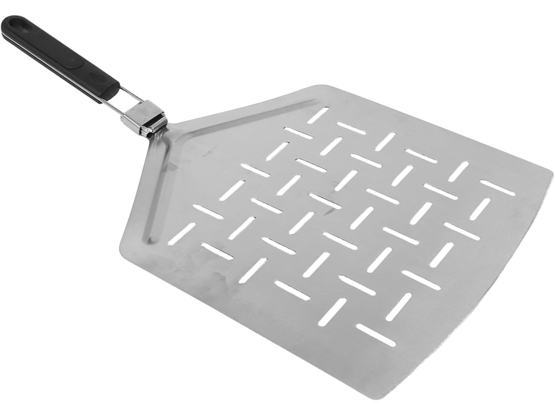 Material: Feita De Aço Inoxidável Premium, Esta Pá De Pizza Resiste À Deformação E À Corrosão, Garantindo