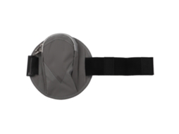 Braçadeira Impermeável Para Academia, Corrida E Ciclismo, Com Capacidade Para 6,6 Polegadas (16,8 Cm), Na Cor Cinza.