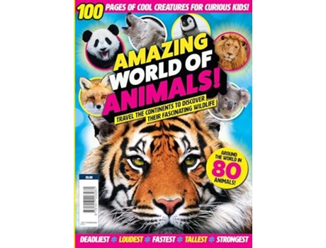 Livro Amazing World of Animals de Dc Thomson (Inglês)