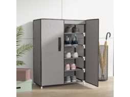 Sapateira Organizador 60X28X90 Cm Tecido Cinzento
