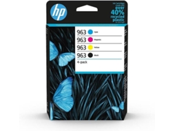 HP 963 CMYK ORIGINAL INK CARTRIDGE 4-PACK