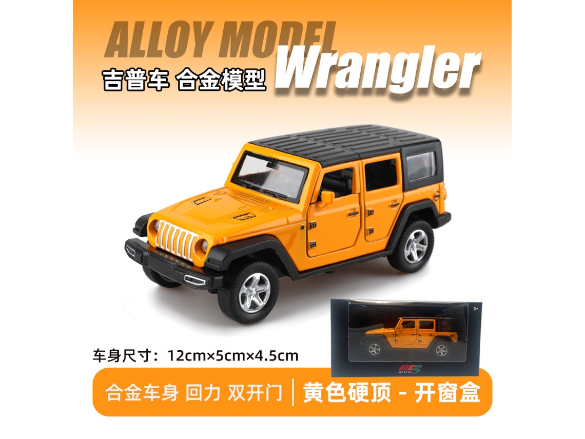 Miniatura de Suv Off road em Escala 1/43, Feita em Metal Fundido, para Decoração de Carro. MDUG