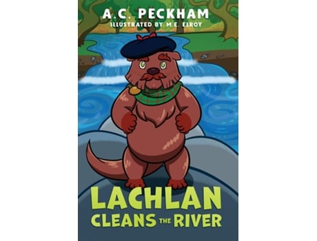 Livro Lachlan Cleans the River de AC Peckham (Inglês)