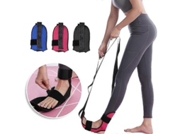 Omni-cinta De Estiramiento Para Pies Y Piernas, Banda Para Ligamentos De Tobillo, Ideal Para Rehabilitación Y Ejercicios Negro
