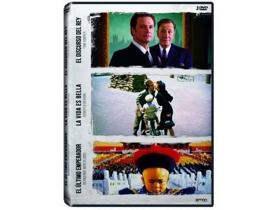 DVD Pack: Bernardo Bertolucci + Roberto Benigni + Tom Hopper (Edição em Espanhol)