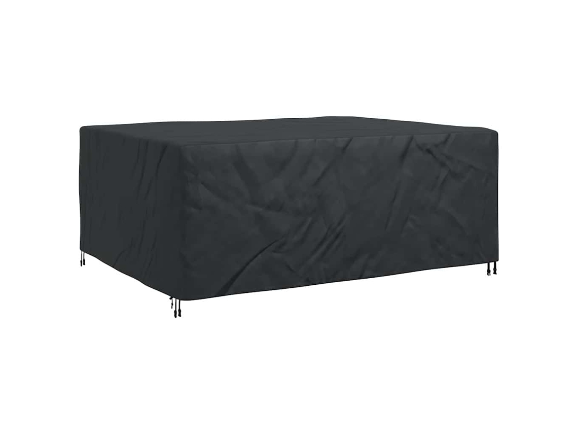 Conjunto 1 Capa Para Móveis Vidaxl Preto Oxford (220 X 190 X 85 Cm)