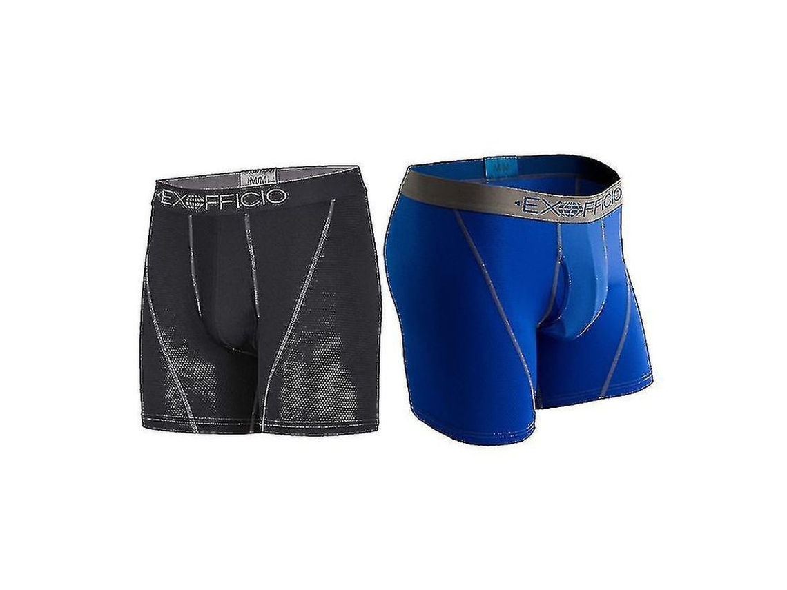 Conjunto de 2 Calcinha Boxer Masculino Exofficio Sport Mesh 6 Polegadas EUA