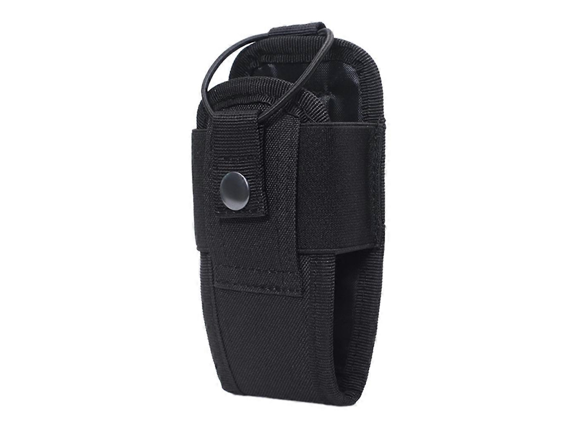 Bolsa De Rádio Para Cinto De Trabalho, Coldre Para Rádios, Walkie Talkies, Suporte, Bolsa De Armazenamento Ajustável, Preta Olysi Shop