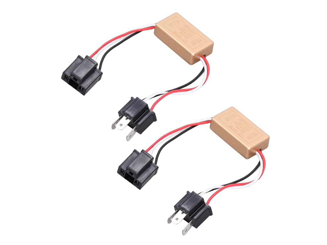 Controlador De Luz Estroboscópica Para Faróis Carro, 2 Peças, Módulo De Relé Luz Estroboscópica Contínua, Ampla Faixa De
