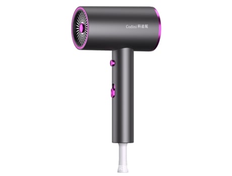 Secador de Cabelo ZXXI de Alta Potência Ar Quente e Frio Luz Azul