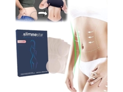 Patch de Emagrecimento Slimmestar para Perda de Peso Patch de Emagrecimento Slimmestar Natural Seu Segredo para Uma Figura Esbelta 5 Caixas de 100