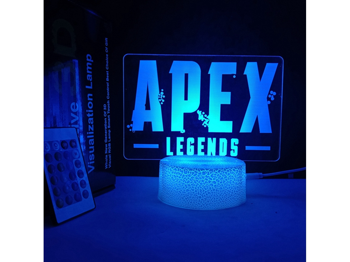 Luz noturna criativa Crack Apex Crack Touch Jogo Slowmoose colorido