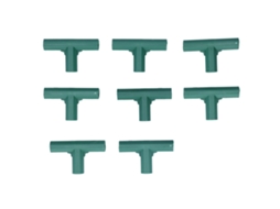 Conectores Em T Adaptadores Para Suporte De Plantas Jardim 16mm Diy