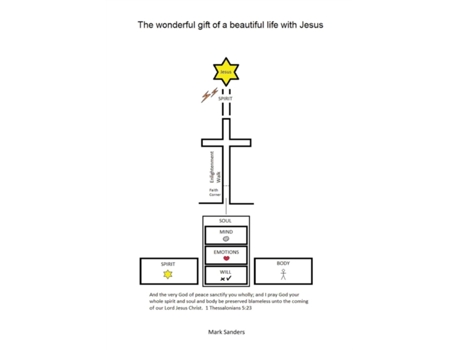 Livro The wonderful gift of a beautiful life with Jesus Mark Sanders (Inglês)