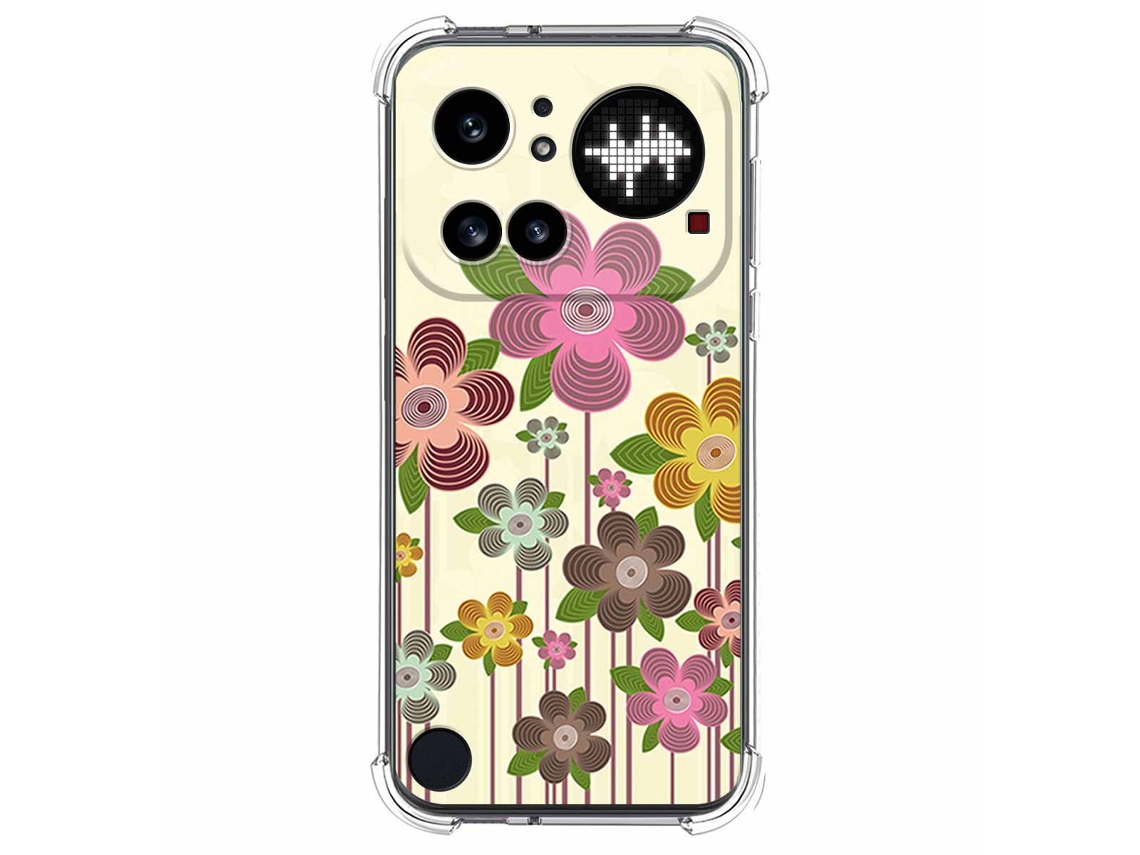 Capa Tumundosmartphone De Silicone À Prova De Choque Para Nothing Phone 4a Pro 5g Com Estampa De Flores Da Primavera