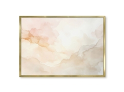 Quadro de vidro magnético com estampa de plantas para hall de entrada Espelharte (70x50 cm)