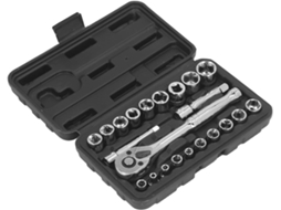 Conjunto de Soquetes Sextavados de 3/8" e 1/4" SFUSHOS