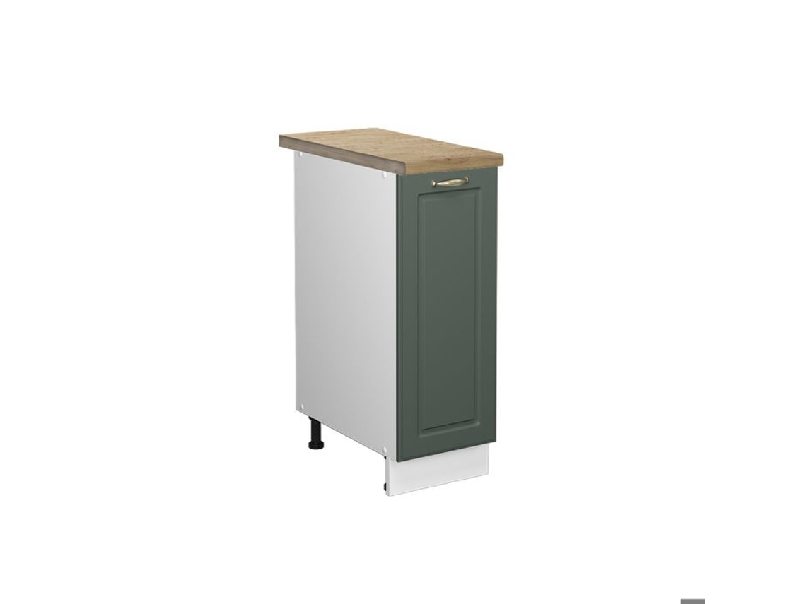 Móveis de cozinha Fame-Line, 30 cm, PT Carvalho, Country Gold Green, Vicco