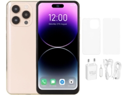 Smartphone SFUSHOS com reconhecimento facial, tela HD de 6,6 polegadas