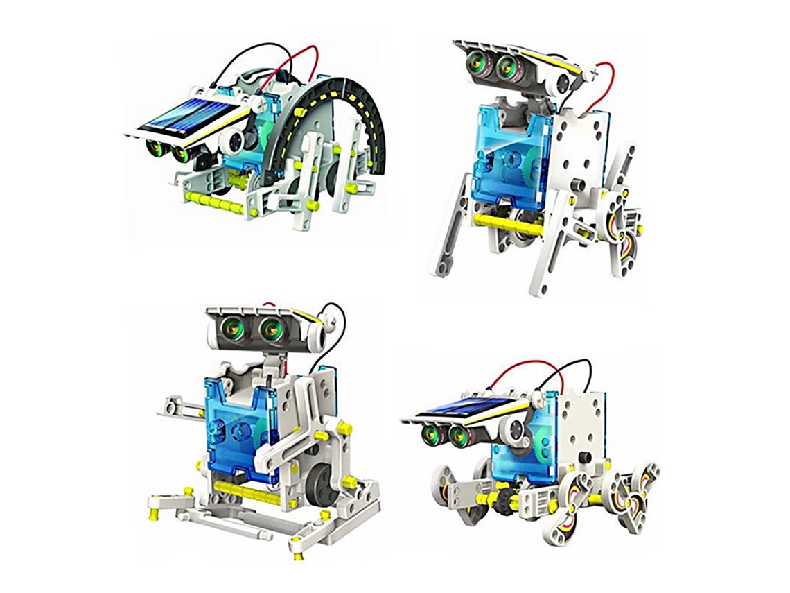 Mali brinquedo Robô Solar 13 em 1 Kit Científico Montagem Fácil Educação para Crianças +10