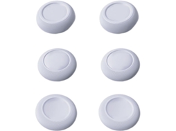 Lurelia Capa Antiderrapante Para Comando 6 Peças, Abs, Respirável, Absorção De Suor, Resistente Ao Suor, Para Joystick E Comando Gaming