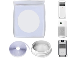 Kit Portátil Para Janela Para Ar Condicionado, Acessório De Exaustão Ajustável Para Ar Condicionado Portátil.