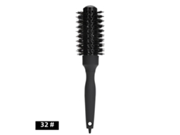 Conjunto de 4 Pentes Redondos Especiais para Cabeleireiro com Cerdas de Javali para Secar e Ondular o Cabelo. MDUG (32 Mm)