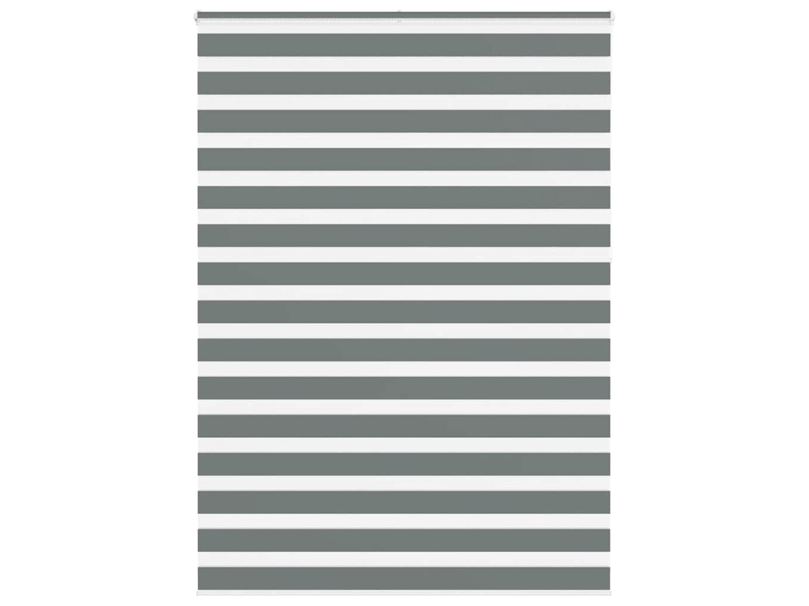 Vidaxl Cortina De Zebra 155x230 Cm Largura Do Tecido 150,9cm Poliéster
